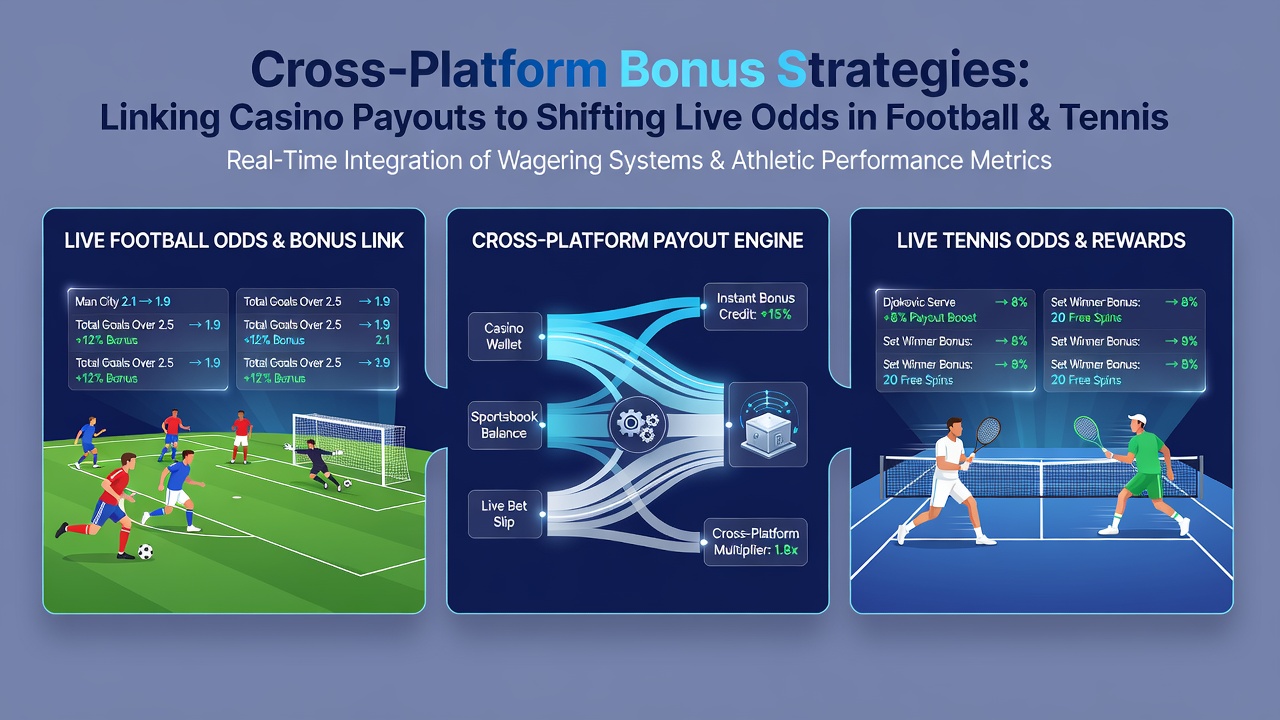 Darstellung von Live-Quote-Anpassungen und Casino-Boni über verschiedene Plattformen