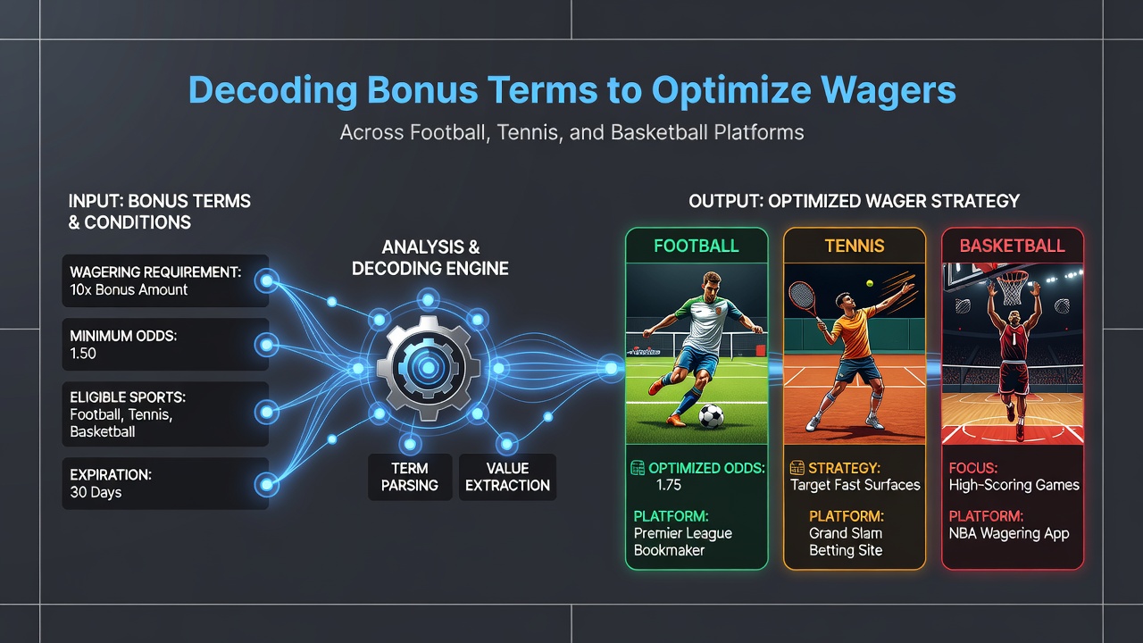 Analyse von Bonusbedingungen bei Tennis- und Basketballwetten