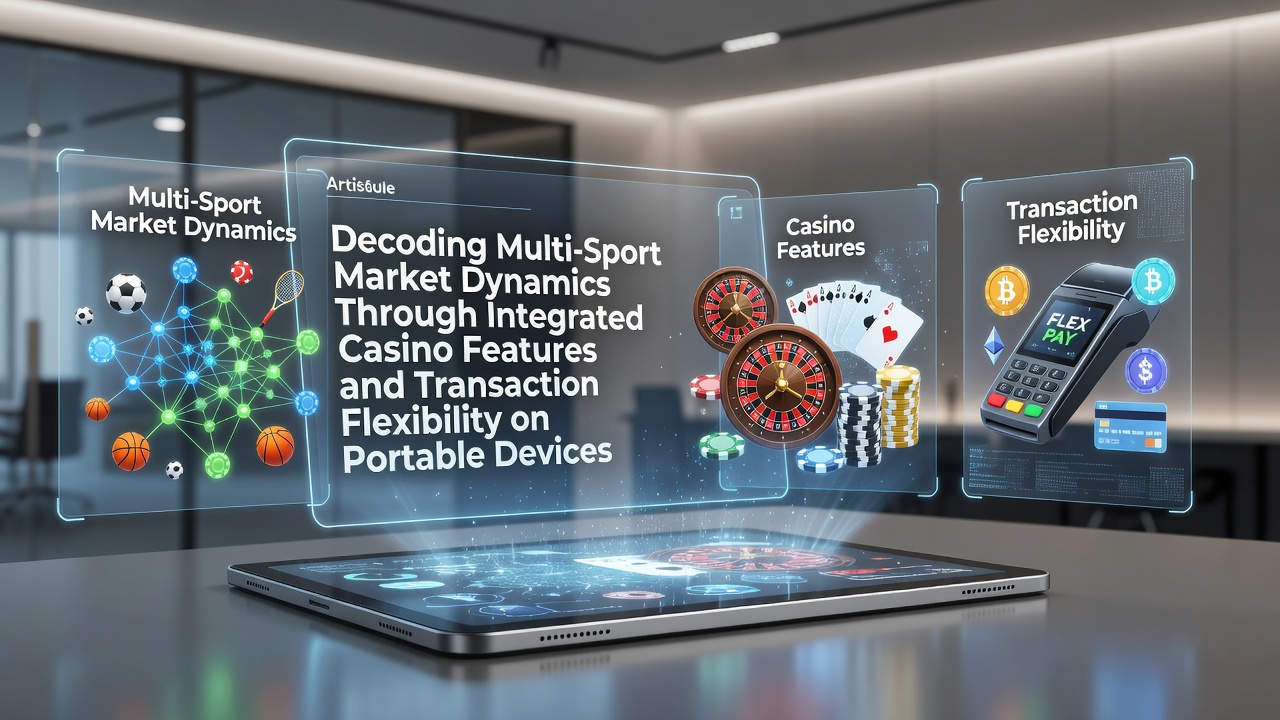 Mobile Geräte mit integrierten Sportwetten- und Casino-Funktionen zeigen Transaktionsflexibilität in Echtzeit
