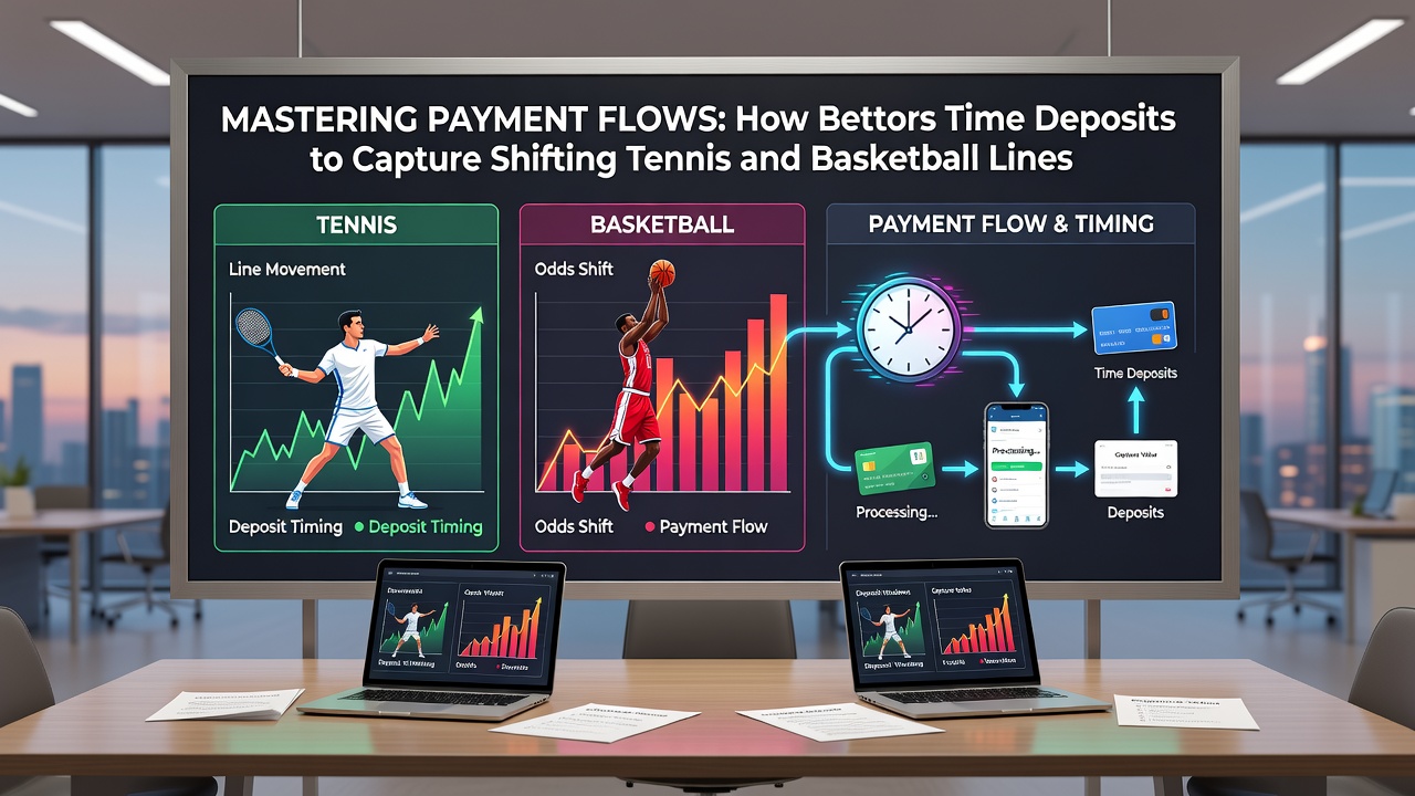 Diagramm zu Einzahlungszeiten und Quotenverläufen bei mobilen Sportwetten