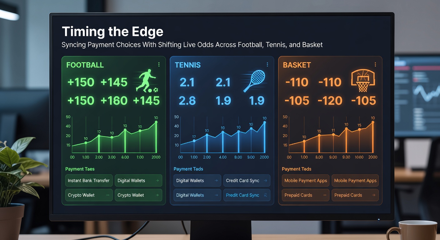 Synchronisation von Live-Quoten und Zahlungsoptionen in interaktiven Sportwetten-Dashboards